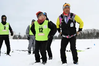 スケーティングのコツ学ぶ　クロカン元日本代表・宗片さん指導　紋別