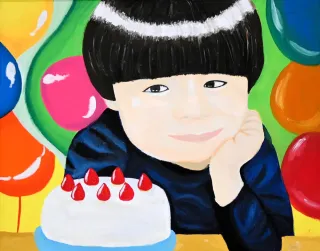 ＜みんなのアート＞誕生日