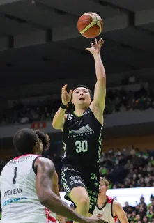 レバンガ　秋田に勝利、連敗止めチーム最速20勝目（24日）