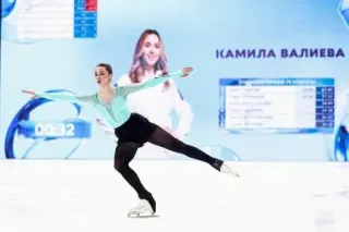 ロシアのワリエワが復帰戦6位　フィギュアのジャンプ大会