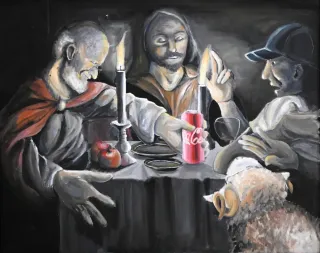 娘を奪った戦争 悲しみ描く 釧路・佐々木栄松美術館に肖像画：北海道