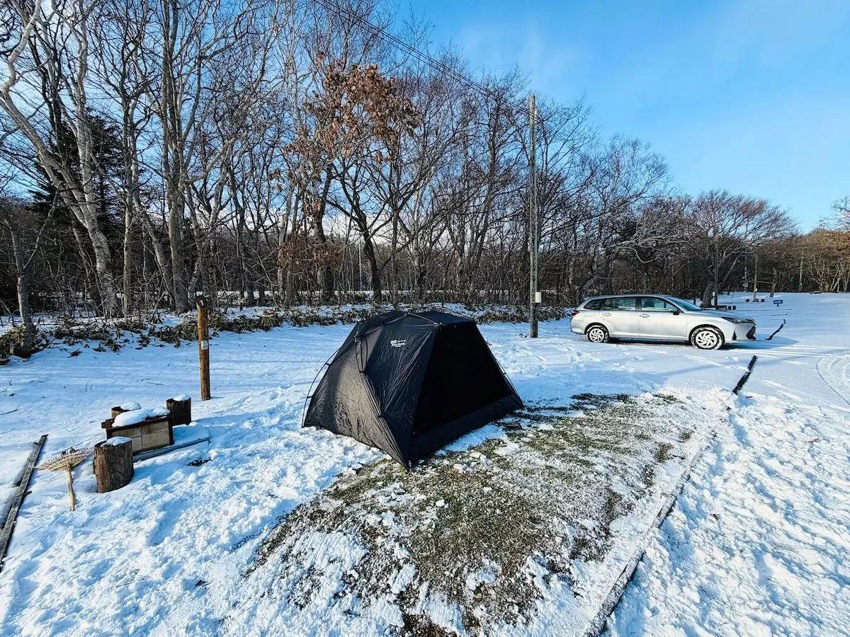 強風の襟裳岬のそばで、なぜ快適？ 初の冬キャンプ営業に挑戦！ 百人浜オートキャンプ場